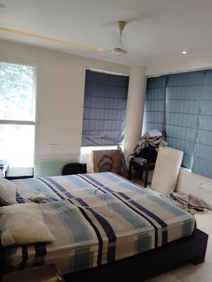 Bedroom in 4 BHK Builder Floor at Safdarjung Enclave – for Rent