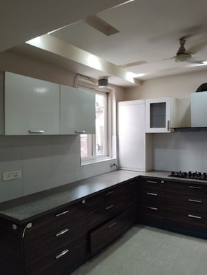Kitchen in 4 BHK Builder Floor at Safdarjung Enclave – for Rent