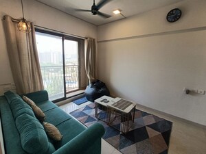 Living Room in 3 BHK Apartment at Wadhwa Meadows, Khadakpada – for Sale