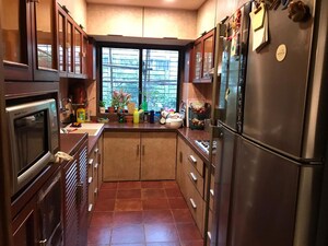 Kitchen in 3 BHK Apartment at Dev Shakti, Santacruz West – for Rent