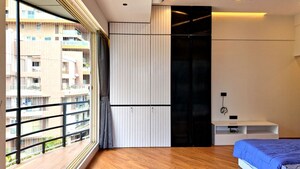 Master Bedroom in 3 BHK Apartment at Nav Bahar, Khar West – for Rent