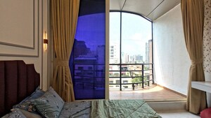 Master Bedroom in 3 BHK Apartment at Nav Bahar, Khar West – for Rent
