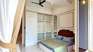 Master Bedroom in 3 BHK Apartment at Nav Bahar, Khar West – for Rent