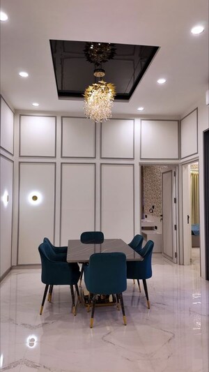 Dining area in 3 BHK Apartment at Nav Bahar, Khar West – for Rent