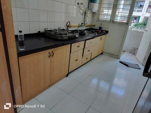 Kitchen in 3 BHK Apartment at Keshar Kadam, Thaltej – for Rent