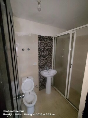 Bathroom in 3 BHK Apartment at Prateek Laurel, Sector 120 – for Rent