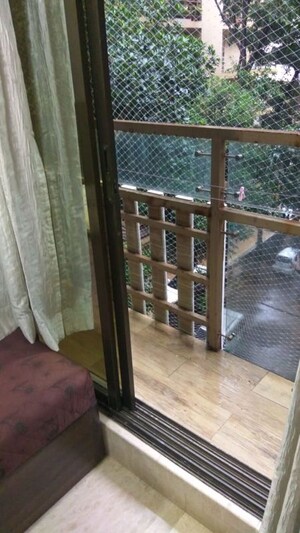 Balcony in 3 BHK Apartment at Nav Bahar, Khar West – for Rent