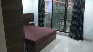 Bedroom in 3 BHK Apartment at Nav Bahar, Khar West – for Rent