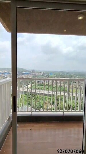 Balcony in 3 BHK Apartment at Lodha Upper Thane Tiara D, Anjur – for Sale
