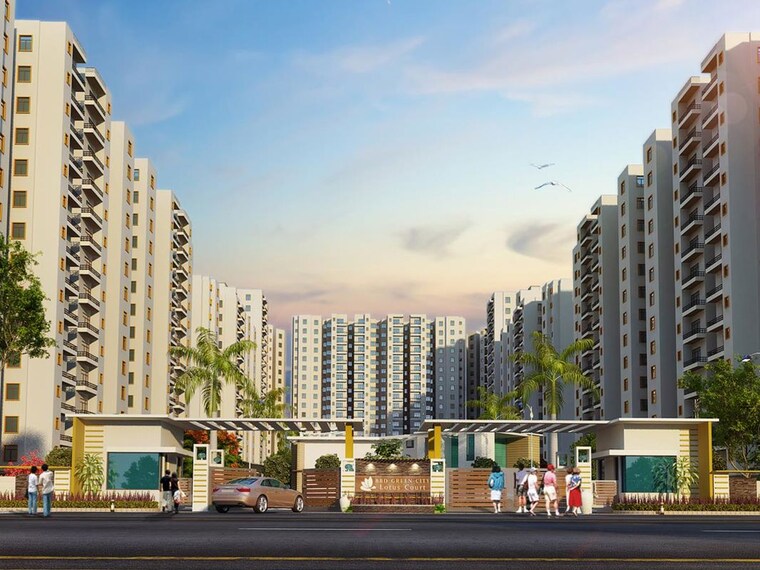 Exterior View, semra 2 Bedroom 800 Sq.Ft. Apartment In Semra Lucknow 10694975