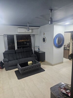 Living Room in 3 BHK Apartment at RNA NG Eclat, Andheri West – for Rent