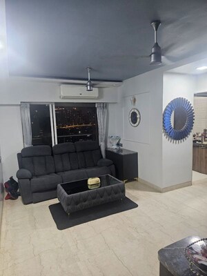 Living Room in 3 BHK Apartment at RNA NG Eclat, Andheri West – for Rent