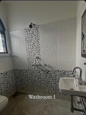 Bathroom in 3 BHK Builder Floor at Sector 4 – for Rent