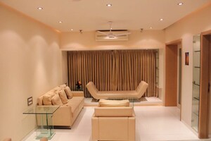 Living Room in 5 BHK Apartment at Nibbana Apartments, Bandra West – for Sale