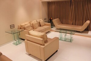 Living Room in 5 BHK Apartment at Nibbana Apartments, Bandra West – for Sale