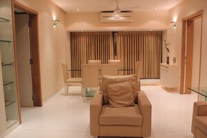 Living Room in 5 BHK Apartment at Nibbana Apartments, Bandra West – for Sale