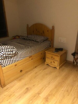 Bedroom in 5 BHK Apartment at Nibbana Apartments, Bandra West – for Sale