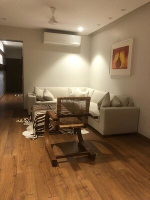 Living Room in 5 BHK Apartment at Nibbana Apartments, Bandra West – for Sale