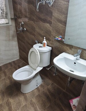 Bathroom in 2 BHK Builder Floor at Subhash Nagar – for Rent
