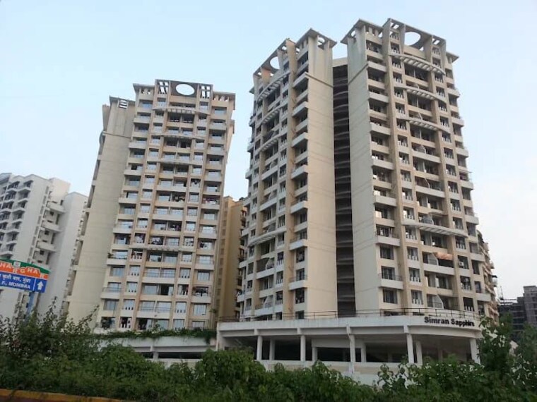 Exterior View, simran-sapphire 2 Bedroom 1150 Sq.Ft. Apartment In Kharghar Navi Mumbai 10695028