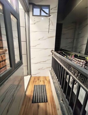 Balcony in 3 BHK Builder Floor at Tagore Garden – for Rent