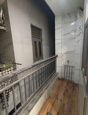 Balcony in 3 BHK Builder Floor at Tagore Garden – for Rent