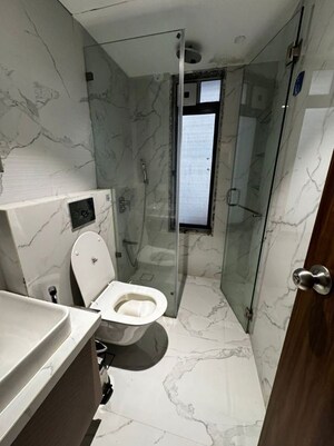 Bathroom in 2 BHK Apartment at JMJ Nine Aces CHS, Khar West – for Sale