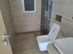Bathroom in 3 BHK Apartment at Marathon Monte South, Byculla West – for Rent