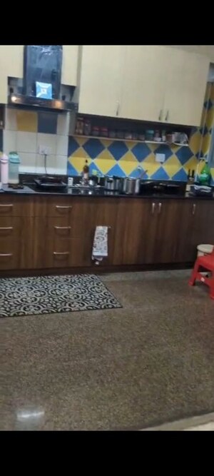 Kitchen in 3 BHK Apartment at Sarvashri Krishna Gardenia, Dollars Colony – for Rent