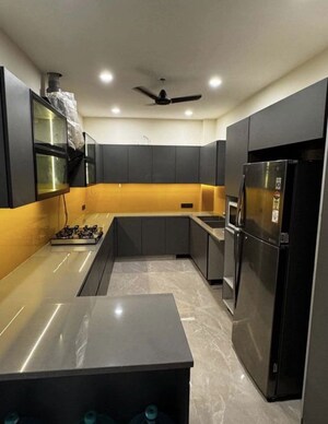 Kitchen in 3 BHK Builder Floor at Rajouri Garden – for Rent