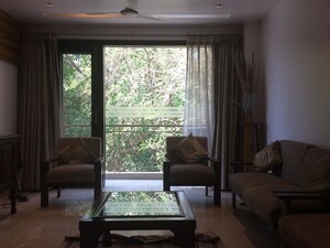 Living Room in 3 BHK Builder Floor at Vasant Vihar – for Sale
