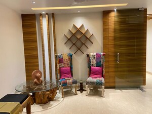 Living Room in 3 BHK Builder Floor at Vasant Vihar – for Sale