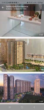 2 BHK 885 Sq.Ft. Apartment in Kalpataru Blossoms