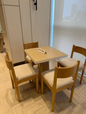 Team Area in 3 BHK Apartment at Prescon Midtown Bay, Mahim West – for Sale