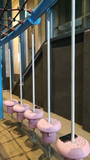 Staircase in 3 BHK Apartment at Prescon Midtown Bay, Mahim West – for Sale