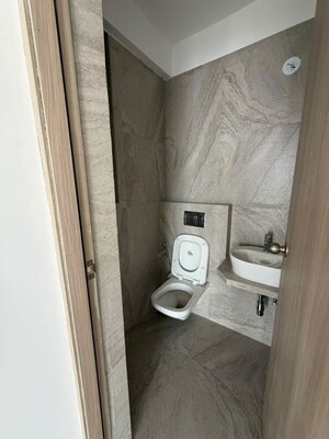 Bathroom in 3 BHK Apartment at Prescon Midtown Bay, Mahim West – for Sale