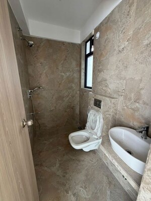Bathroom in 3 BHK Apartment at Prescon Midtown Bay, Mahim West – for Sale