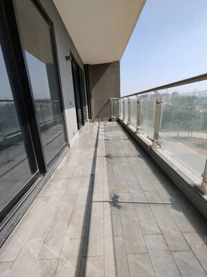 Balcony in 3.5 BHK Apartment at Krisumi Waterfall Residences, Sector 36a – for Rent