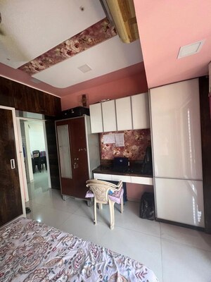 Bedroom in 2 BHK Apartment at M.K Morya Heights, Kharghar – for Rent