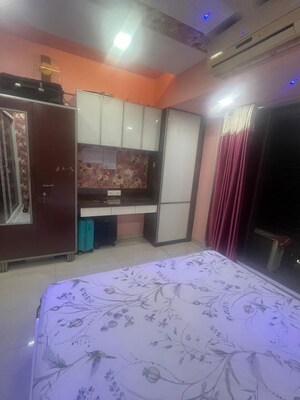 Bedroom in 2 BHK Apartment at M.K Morya Heights, Kharghar – for Rent