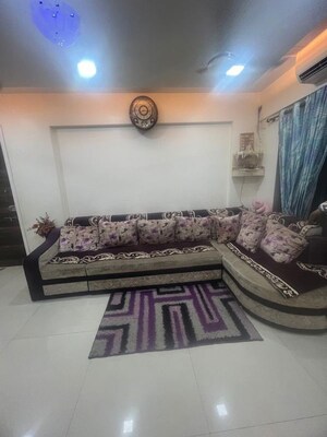 Bedroom in 2 BHK Apartment at M.K Morya Heights, Kharghar – for Rent