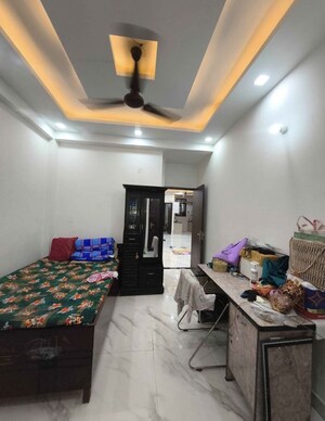 Bedroom in 3 BHK Builder Floor at Rajouri Garden – for Rent