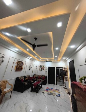 Living Room in 3 BHK Builder Floor at Rajouri Garden – for Rent