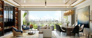 Team Area in 3 BHK Apartment at Piramal Aranya, Byculla – for Rent