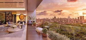 Balcony in 3 BHK Apartment at Piramal Aranya, Byculla – for Rent