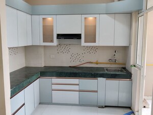 Kitchen in 1 BHK Apartment at Nilaya Greens, Raj Nagar Extension – for Sale
