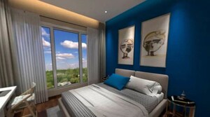 Bedroom in 3.5 BHK Apartment at Kalpataru Elitus, Mulund West – for Sale