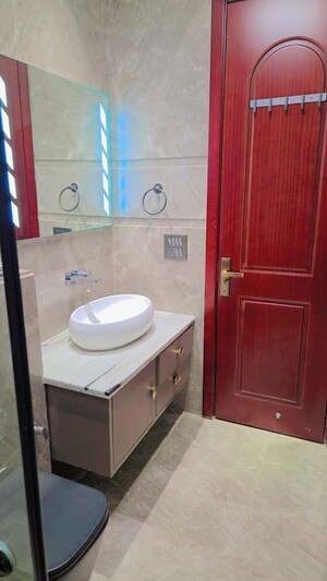 Bathroom in 3 BHK Independent House at RWA Apartments Sector 47, Sector 47 – for Rent