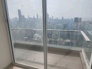 Balcony in 3 BHK Apartment at Marathon Monte South, Byculla West – for Rent