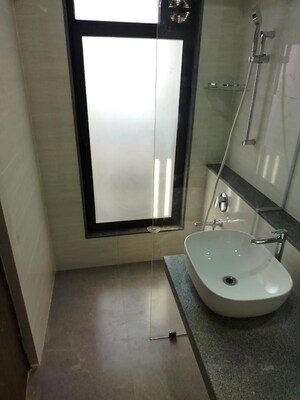 Bathroom in 2 BHK Apartment at Dynamix Divum, Malad East – for Rent